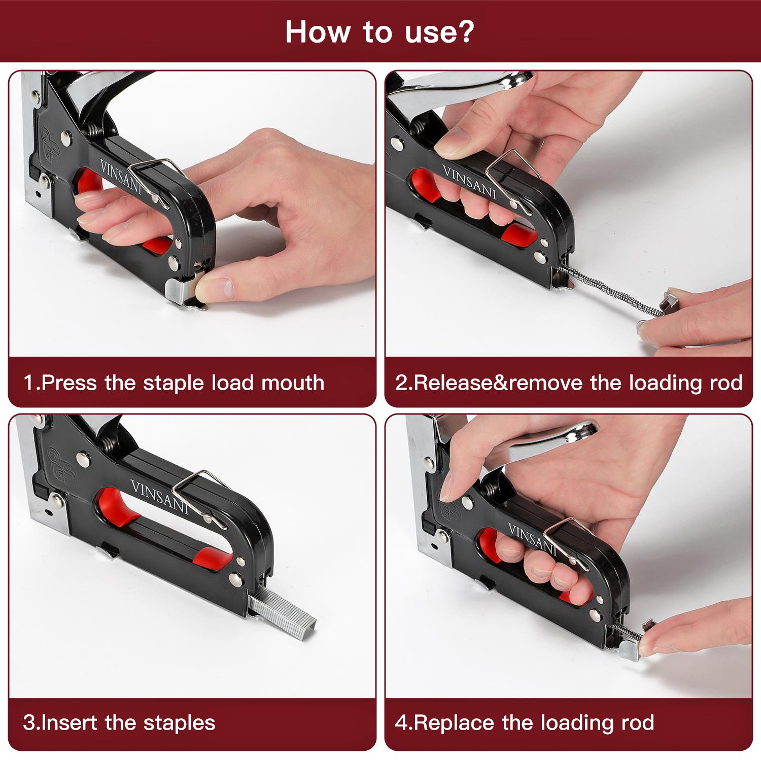 Heavy Duty Staple Gun Heavy Duty Staple Gun - Image 3