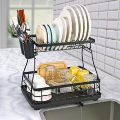 Black Dish Rack