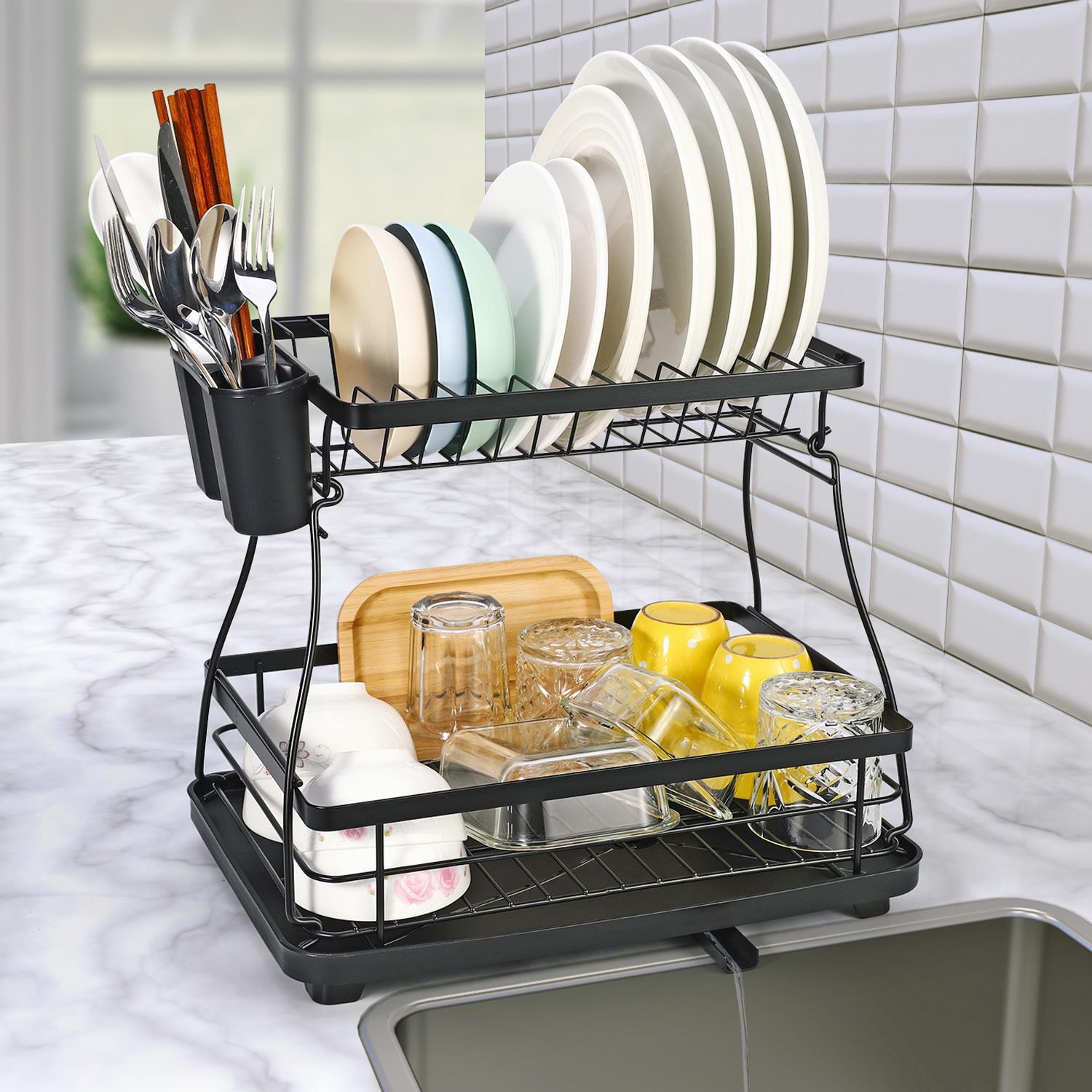 Black Dish Rack Black Dish Rack
