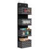 4 Tier Black Hanging Organiser 4 Tier Black Hanging Organiser