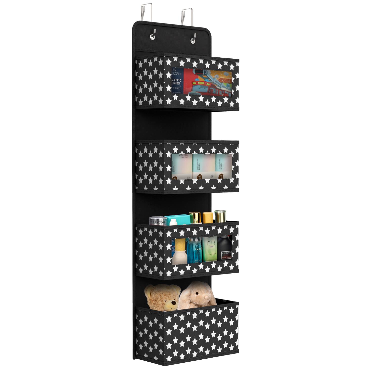 4 Tier Black Hanging Organiser 4 Tier Black Hanging Organiser