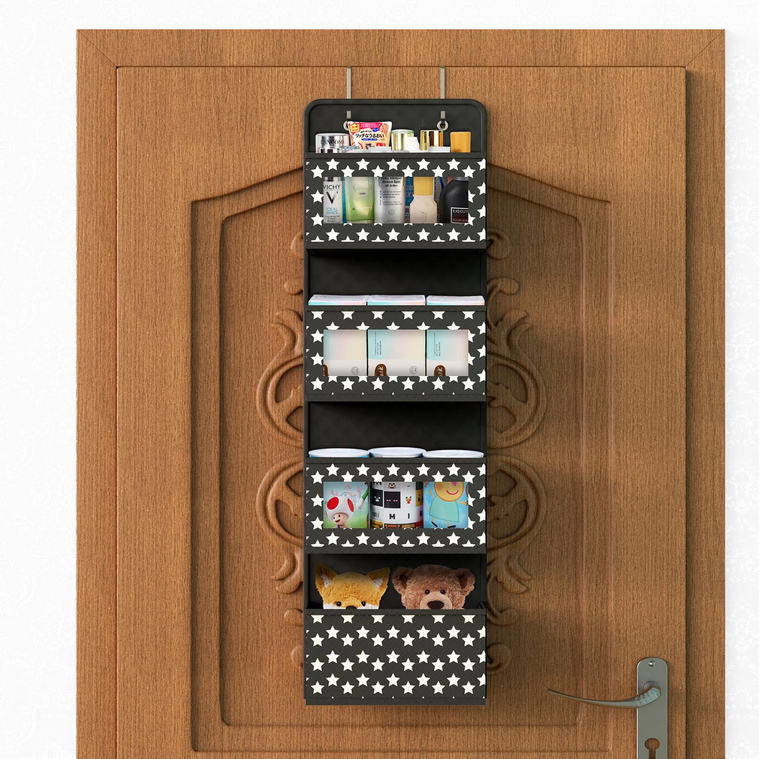 4 Tier Black Hanging Organiser 4 Tier Black Hanging Organiser - Image 4
