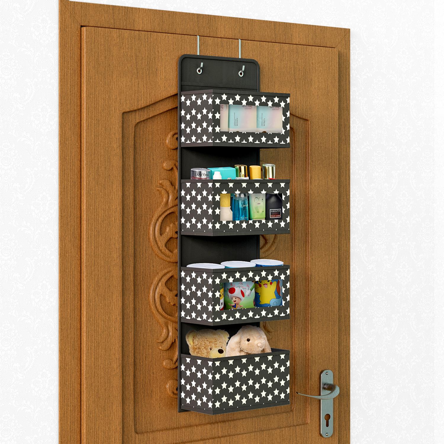 4 Tier Black Hanging Organiser 4 Tier Black Hanging Organiser - Image 7