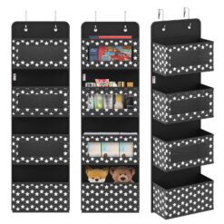 Alternative view of 4 Tier Black Hanging Organiser