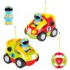 SOKA My First Remote Controlled Car for Toddlers with Light and Sound Toy car Birthday Gift Present for Boys Girls SOKA My First Remote Controlled Car for Toddlers with Light and Sound Toy car Birthday Gift Present for Boys Girls