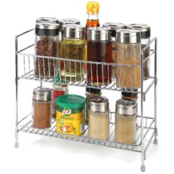 2 Tier Free Standing Spice Rack