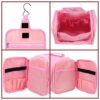 Hanging Toiletry Travel Bag - Pink Hanging Toiletry Travel Bag - Pink - Image 2