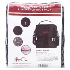 Alternative view of VINSANI 7L DUAL COMP LUNCH BACK W/ICE PACK 1010117