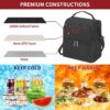 7L Dual Comp Lunch Back W/ice Pack