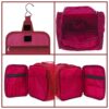 Hanging Toiletry Travel Bag - Hot Pink