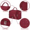 Hanging Toiletry Travel Bag - Hot Pink