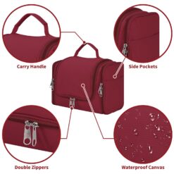 Alternative view of VINSANI TOILETRY BAG HOT PINK 1010180