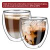 Double Wall Cava Glasses Set