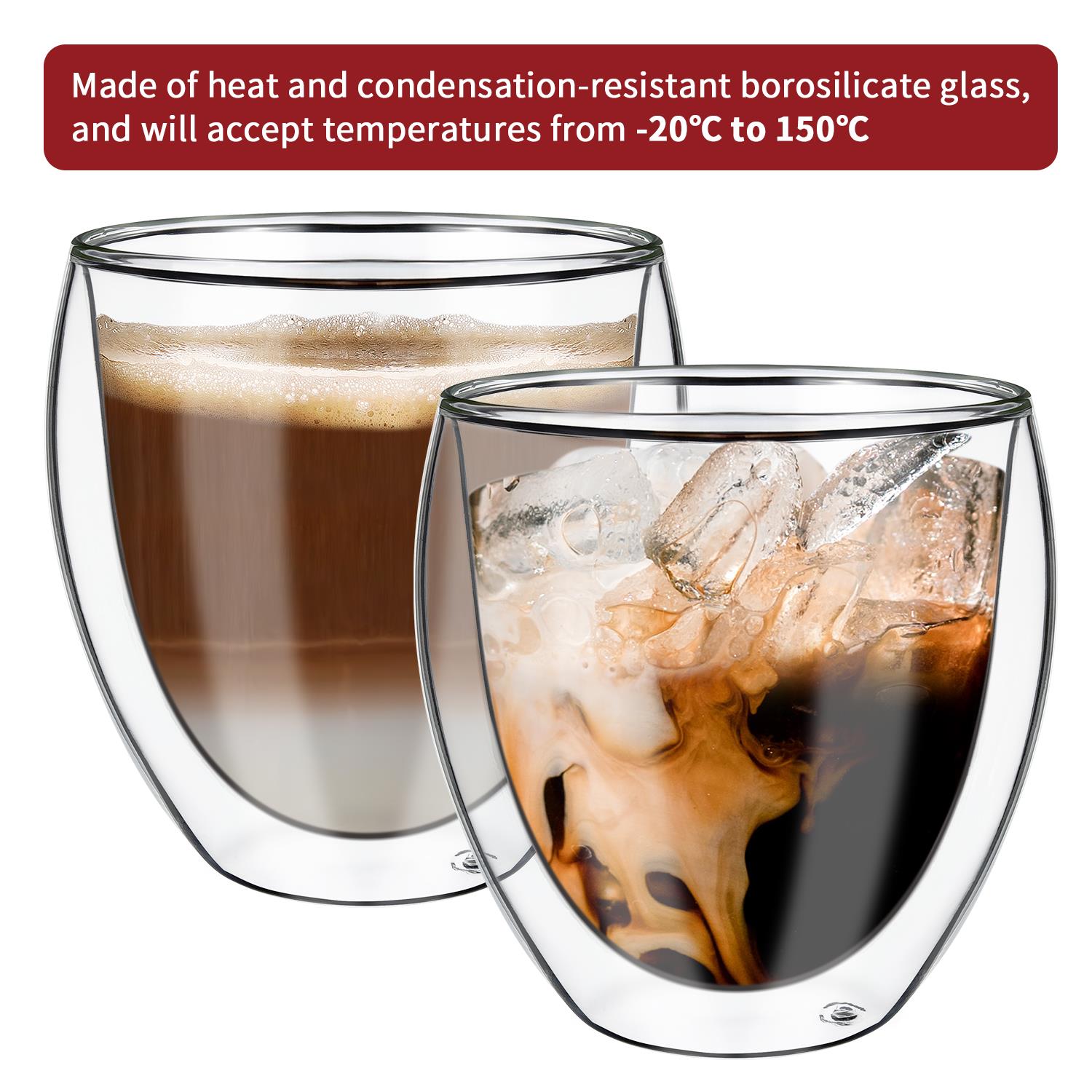 Double Wall Cava Glasses Set Double Wall Cava Glasses Set