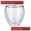 Double Wall Cava Glasses Set Double Wall Cava Glasses Set