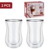 VINSANI DOUBLE WALL GLASSES CURVE 1010066