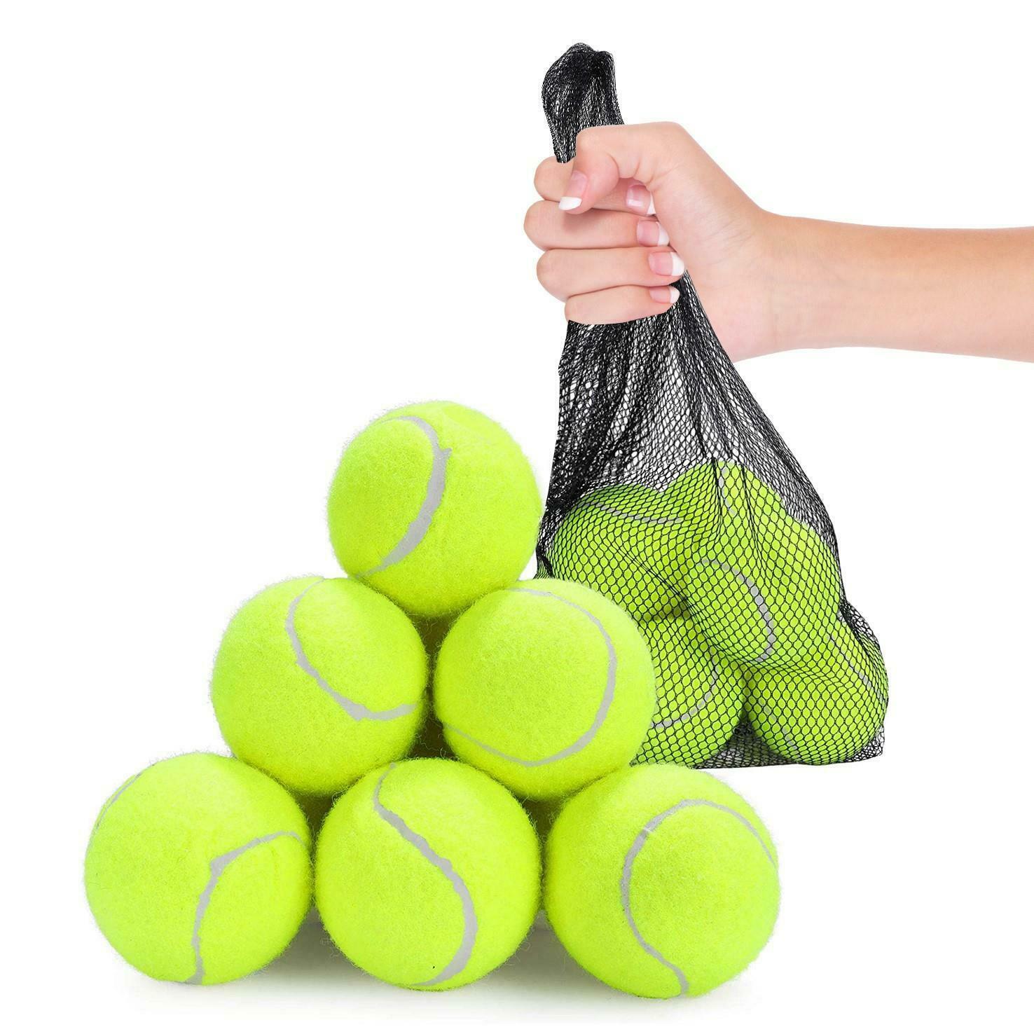 Aspect Practice Tennis Balls, Pressureless Training Exercise Tennis Balls with bag, Soft Rubber Tennis Balls for Beginners, Pack of 12 Aspect Practice Tennis Balls, Pressureless Training Exercise Tennis Balls with bag, Soft Rubber Tennis Balls for Beginners, Pack of 12