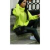 Ladies Fluorescent Polo Knit Jumper Ladies Fluorescent Polo Knit Jumper - Image 5