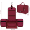 Hanging Toiletry Travel Bag - Hot Pink