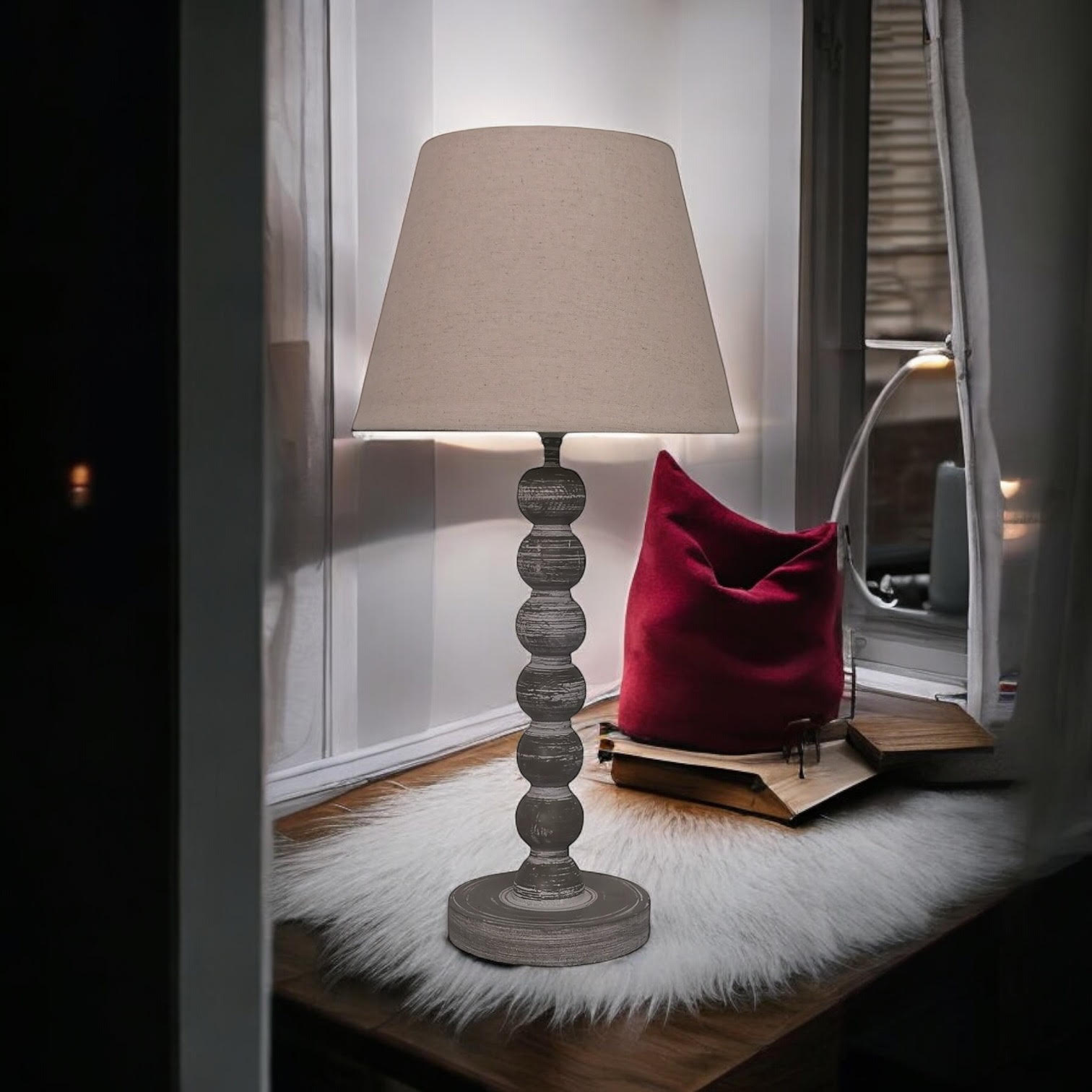 51CM LAMP AND SHADE 51CM LAMP AND SHADE - Image 8