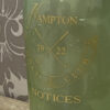 11" Glass Glass Decorative Vase – Recycled Green - Image 3
