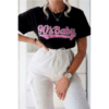 Ladies Oversized 90s Baby Short Sleeve T-Shirt Ladies Oversized 90s Baby Short Sleeve T-Shirt