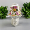 8 Inch Floral LED Nightlight – Pink and Orange - Image 5