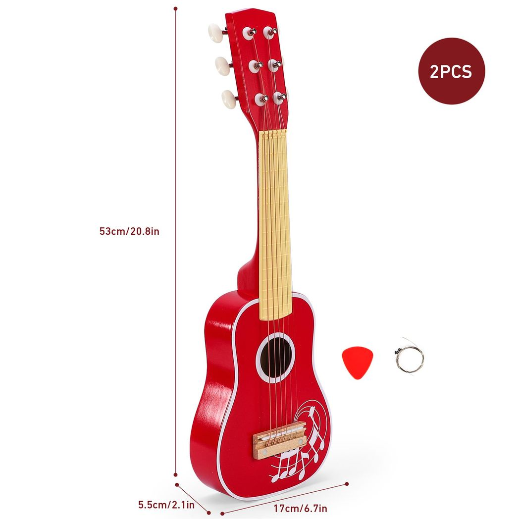 Red Toy Guitar Red Toy Guitar - Image 7