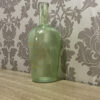 11" Glass Glass Decorative Vase – Recycled Green - Image 2
