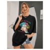 Ladies Oversized I Am Who I Am Graphic Short Sleeve T-Shirt Ladies Oversized I Am Who I Am Graphic Short Sleeve T-Shirt - Image 6