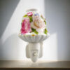 8 Inch Floral LED Nightlight – Pink and White Flowers - Image 4