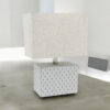 20CM TABLE LAMP AND SHADE - Image 4