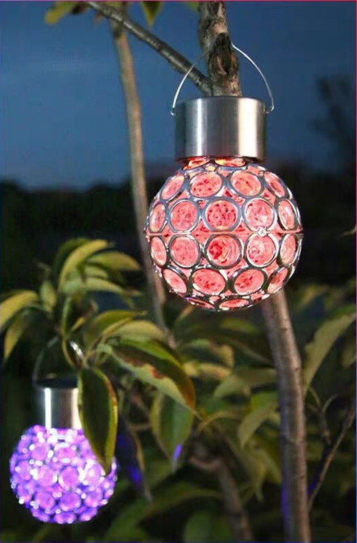 Set of 3 Hanging Solar Lights Set of 3 Hanging Solar Lights