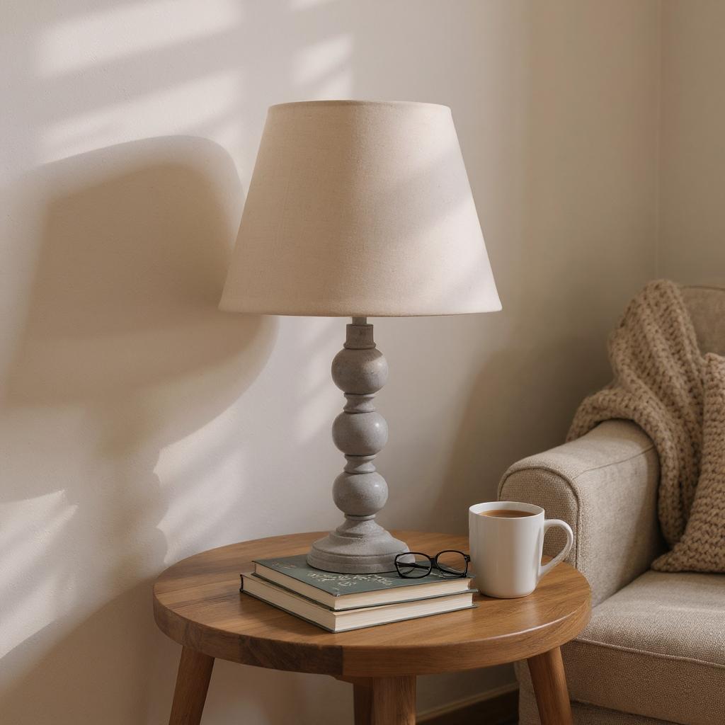 43CM LAMP AND SHADE 43CM LAMP AND SHADE - Image 5
