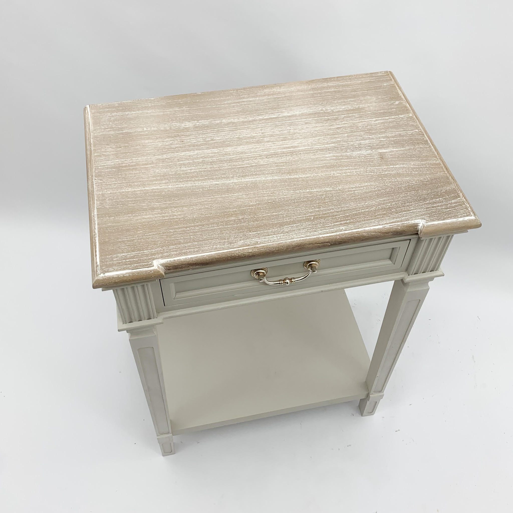 78CM WOODEN 1 DRAWER SIDE TABLE 78CM WOODEN 1 DRAWER SIDE TABLE - Image 2