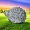 21CM GREY CEMENT HEDGEHOG - Image 5