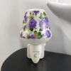 8 INCH FLORAL LED NIGHTLIGHT PURPLE FLOWERS - Image 6