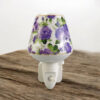 8 INCH FLORAL LED NIGHTLIGHT PURPLE FLOWERS - Image 5