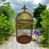 63CM RUSTY WALL MIRROR