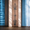 175CM GREY METAL COAT STAND/ UMBRELLA HOLD 175CM GREY METAL COAT STAND/ UMBRELLA HOLD - Image 2