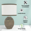 57CM CERAMIC TABLE LAMP 57CM CERAMIC TABLE LAMP - Image 2