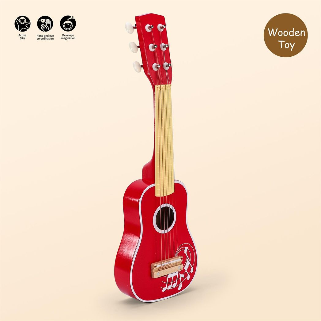 Red Toy Guitar Red Toy Guitar - Image 4