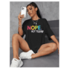 Ladies Oversized Nope Not Today Short Sleeve T-Shirt Ladies Oversized Nope Not Today Short Sleeve T-Shirt - Image 3