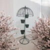 130CM GREEN METAL GARDEN PLANTER - Image 4