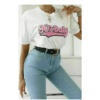 Ladies Oversized 90s Baby Short Sleeve T-Shirt Ladies Oversized 90s Baby Short Sleeve T-Shirt - Image 2