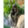Pond Sitting Frog