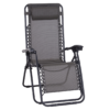 Metal Frame Zero Gravity Lounger w/ Head Pillow for Patio Decking Outsunny