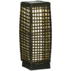 Outdoor Rattan Solar Lantern with Auto On/Off LED Lights Outdoor Rattan Solar Lantern with Auto On/Off LED Lights