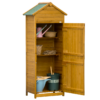Garden Shed Wooden Timber Garden Storage Shed Tilted-felt Roof & Lockable Doors
