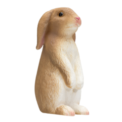 Rabbit Sitting Toy – Realistic Small Animal Figurine